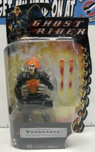 Nic Cage Ghost Rider Movie Vengeance Action Figure Hasbro 2007 Keen! - Picture 1 of 6