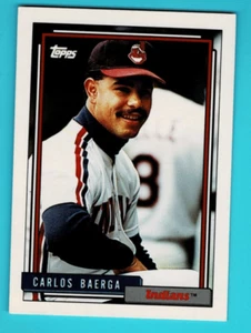 1992 Topps - #33 Carlos Baerga - Picture 1 of 2
