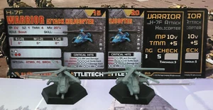 Battletech 2 Warrior Helicopters Battlefield Support Recon and Hunter Lances - Picture 1 of 2
