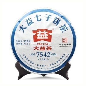 2016 TAETEA Classic 7542 Puerh Sheng Puerh Dayi Raw Pu Er Menghai Tea Cake, 357g - Picture 1 of 6
