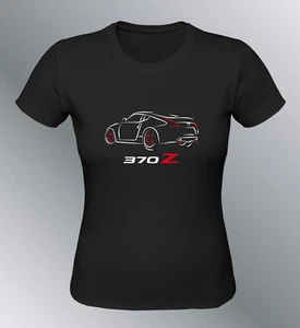 Custom T-Shirt 370Z S M XL XXL Damen 370 Z line - Bild 1 von 7