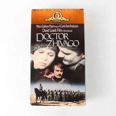Doctor Zhivago VHS 2-Tape Set 1965 1988 Film - Bild 1 von 4