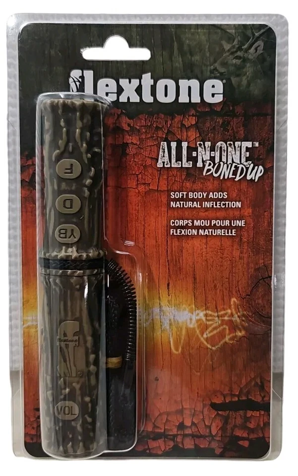 Flextone All-n-one Boned up Deer Grunt Call FLXDR060W