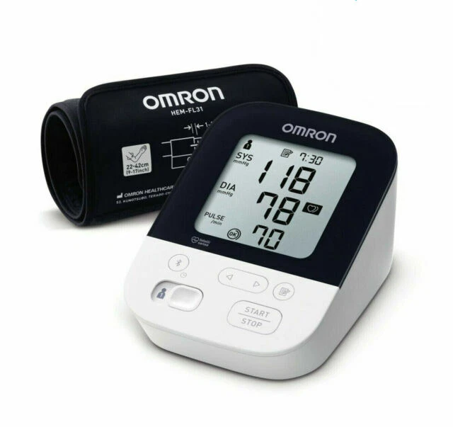Omron M4 HEM-7155T-EBK Plus Upper Arm Blood Pressure Monitor