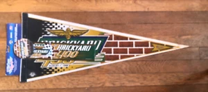Vintage 1998 Brickyard 400 Pennant Indianapolis Motor Speedway Indy 400 Label - Picture 1 of 11