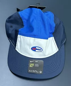 Nike Air Max Hat Cap Aerobill AW84 Dri Fit 5 Panel 891297-100 Air Max 95 Blue - Picture 1 of 7