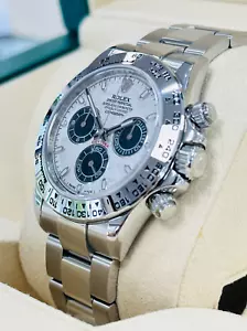 Rolex Daytona 116520 Steel Custom Meteorite Dial and Custom Bezel Watch MINT - Picture 1 of 12