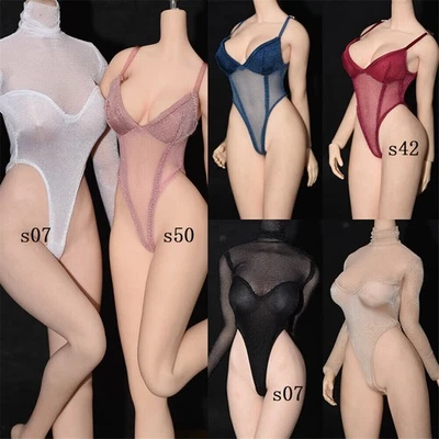 1/6 Sexy Scale Swimwear Bikini Underwear Clothes 12&#34; Female Action Figure Decor - Image 1 of 4