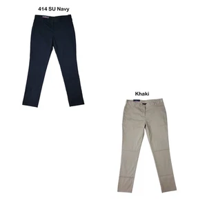 Nautica Juniors Zip & Button Closure Adjustable Waistband Uniform Pant - Picture 1 of 6