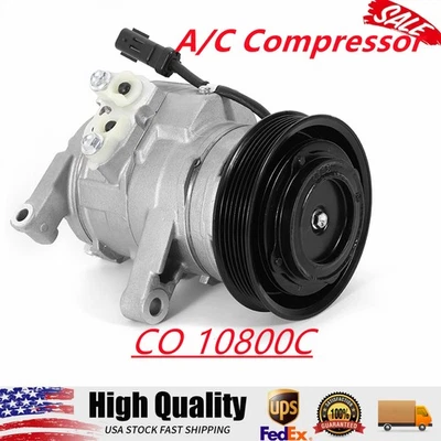 A/C AC Compressor FOR 2004 2005 2006 2007 Dodge Dakota Ram 1500 3.7L & V8 4.7L - Image 1 of 4