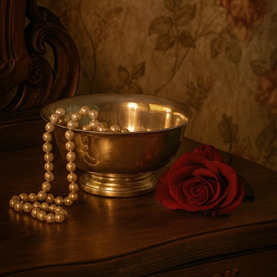 Vtg Gorham Silver Plate Footed Bowl Vanity Accessory Trinket Dish - Image 1 of 4