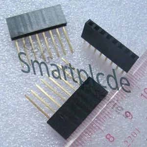 10PCS 8 Pin Female tall stackable Header Connector socket for Arduino Shield - Picture 1 of 1