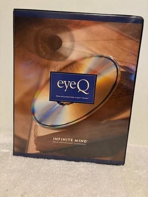 EYEQ Infinite Mind EYE Q Velocidad Lectura Mejora Cerebro Kit VHS CD Foto 1 de 4