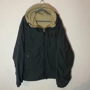 Rare Tommy Hilfiger Double Sided Jacket Mens Black Size L/XL - Picture 1 of 7