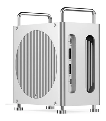 Mac Mini M4 Dock - NVMe M.2 Enclosure up to 8tb - 2xDP,3xUSB, Data Card -40Gbps - Image 1 of 4