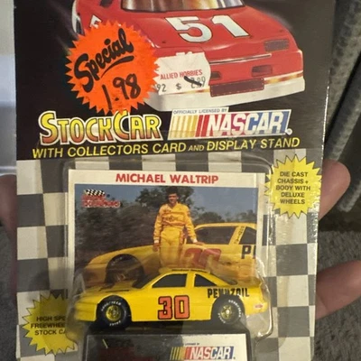 MICHAEL WALTRIP #30 PENNZOIL 1/64 RACING CHAMPIONS 1992 NASCAR DIECAST TO Foto 1 de 4