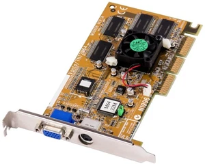 Graphics Card MSI NVIDIA RIVA TNT2 M64 32MB MS-8808 VANTA/TNT2M64 AGP - Picture 1 of 2