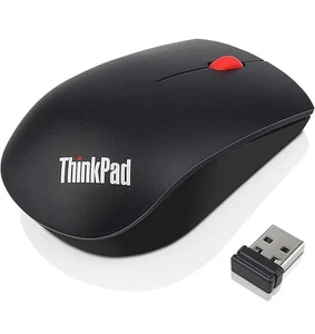 Lenovo 4X30M56887 ThinkPad Essential Wireless Mouse Black Fast Post VAT Reg - Afbeelding 1 van 3