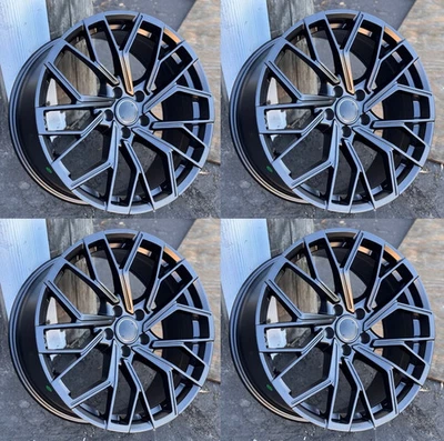 (4 piezas) Llantas 21" negro mate para Audi A7 A8 2017 Q7 SQ5 Q5 Atlas 21x9,5 5x112 Foto 1 de 4