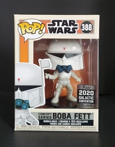 Funko Pop! Star Wars Concept Series Boba Fett #388 2020 exclusivo de Galactic Con - Imagen 1 de 7