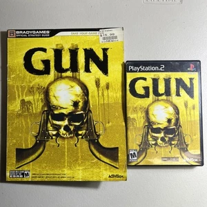 Gun PS2 CIB, W/ Bradygames Strategy Guide Good Condition - Picture 1 of 15
