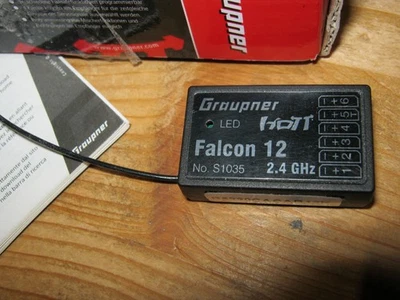 Gyro Empfänger HoTT Falcon 12 2,4GHz   No S1035 - Bild 1 von 3