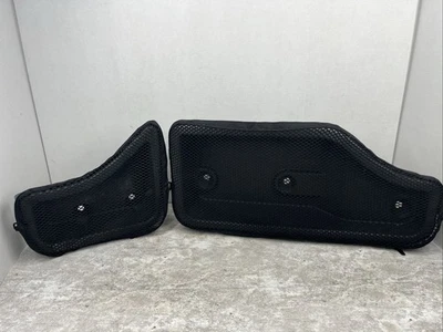 2005-2017 Nissan Frontier Crew Cab Rear Under-seat Storage Bins w/ Nets - Image 1 of 4