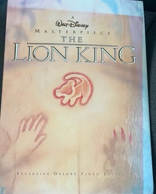 Disney The Lion King Masterpiece Exclusive Deluxe Video Edition VHS Open Box - Image 1 of 4