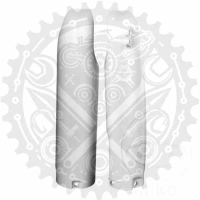 Protectores de horquilla Polisport para Yamaha Yz 125/250/250F/450F 2005-07 blanco Foto 1 de 4