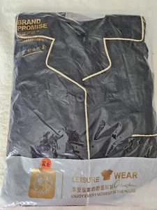 NWT Womens Pajamas / - Button Front Satin Long Sleeve Set Suze L - Picture 1 of 8