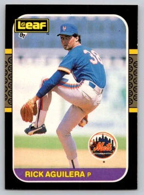 1987 Leaf #89 Rick Aguilera - Image 1 of 2
