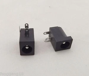 2x Connector 5.5x 2.5mm Female DC Power Supply 3 Pin Barrel-Type PCB Panel Mount - Picture 1 of 7