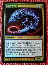 MtG Foil FRENETIC SLIVER 157/165 Planar Chaos PLC Ships WORLDWIDE Magic SP