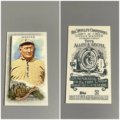 Honus Wagner 2022 Topps Allen & Ginter A&G Back Mini #287 Pittsburgh Pirates Foto 1 de 3