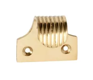 SINGLE reeded polished brass sash window lift,vintage,federation,new TH1635 - Picture 1 of 1