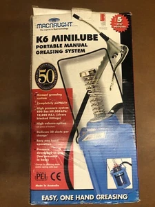 Macnaught K6 Mini Lube Grease Gun New Pump - Picture 1 of 5