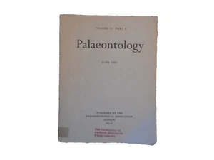Palaeontology magazine Volume 10, Part 2  June 1967 Illustrated plates - Picture 1 of 3