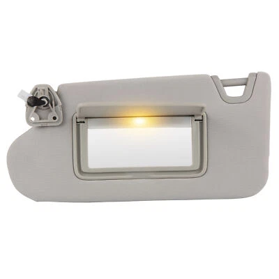 Driver Side Sun Visor With Lamp 964013TA2A For Nissan Altima 2013-2018 Gray - Image 1 of 4