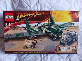 LEGO 7683 Indiana Jones Fight on the Flying Wing - NEW sealed Rare Retired