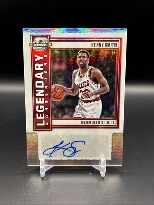 2020-21 Panini Contenders Optic Legendary /149 Kenny Smith #LCA-KSM Auto - Image 1 of 2