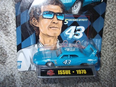 1999 RICHARD PETTY 5 DECADES OF PETTY  1970 PLYMOUTH SUPERBIRD 1/64 NASCAR - Image 1 of 4