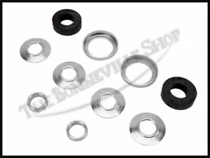 Triumph and BSA Handlebar P-Clamp Mount Kit P Clamp Rubber Set PN# 97-1529 A - Picture 1 of 2