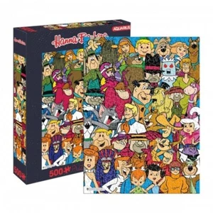 500 piece Jigsaw Puzzle Retro HANNA BARBERA - CAST Licensed Product by AQUARIUS - Picture 1 of 5