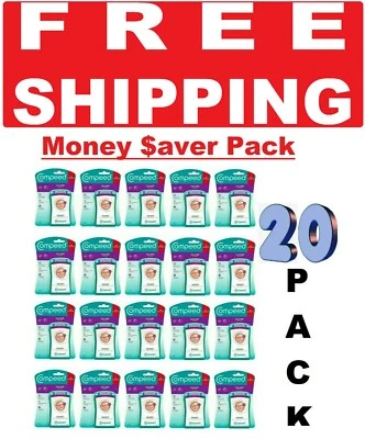 Paquete de 20 parches Compeed para herpes labial 300 (paquete de 20 de 15 parches) Foto 1 de 4