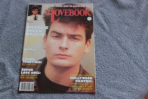 1985 (May) The Lovebook teen magazine (Charlie Sheen, etc cover) - Picture 1 of 3