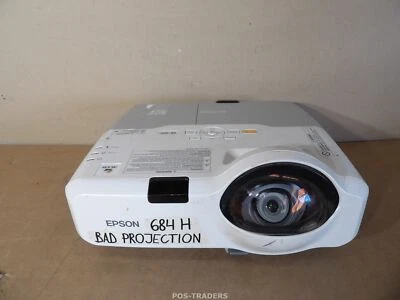 Epson EB-420 Projector Beamer XGA 3LCD 2500 Lumens LAN - 684 H - BAD PROJECTION - Bild 1 von 4