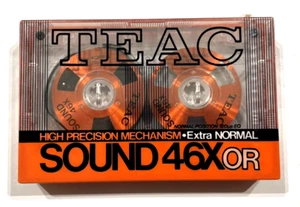 Teac 46X Or reel to reel audio cassette blank tape sealed Made in Japan - Picture 1 of 2