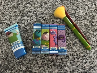 Lot 4 Makeup Revolution x Monsters University Lip Oil & Gloss Lipstick Primer - Image 1 of 4