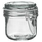 Glass Storage Jars Airtight Clip Top Lid Food Preserve Preserving Jar 200Ml