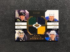 2007-08 UPPER DECK MODANO/MILLER/TKACHUK/WEIGHT FAB FOUR JERSEY #ed 23/100